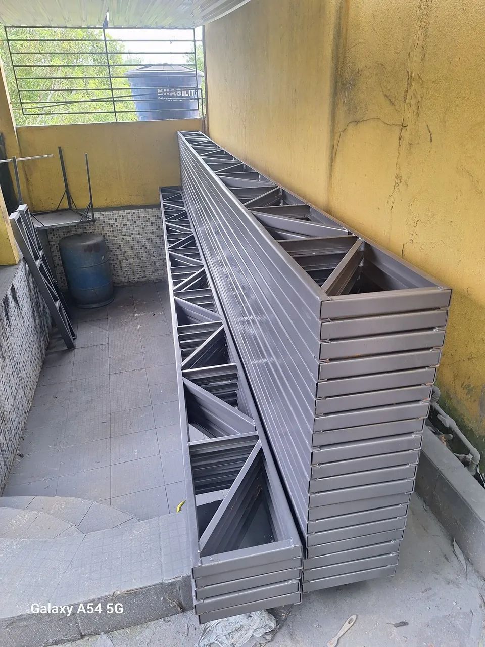 Tesoura 6mt/30cm perfil 2 polegadas chapa 14 com entrega grátis  - Foto 6