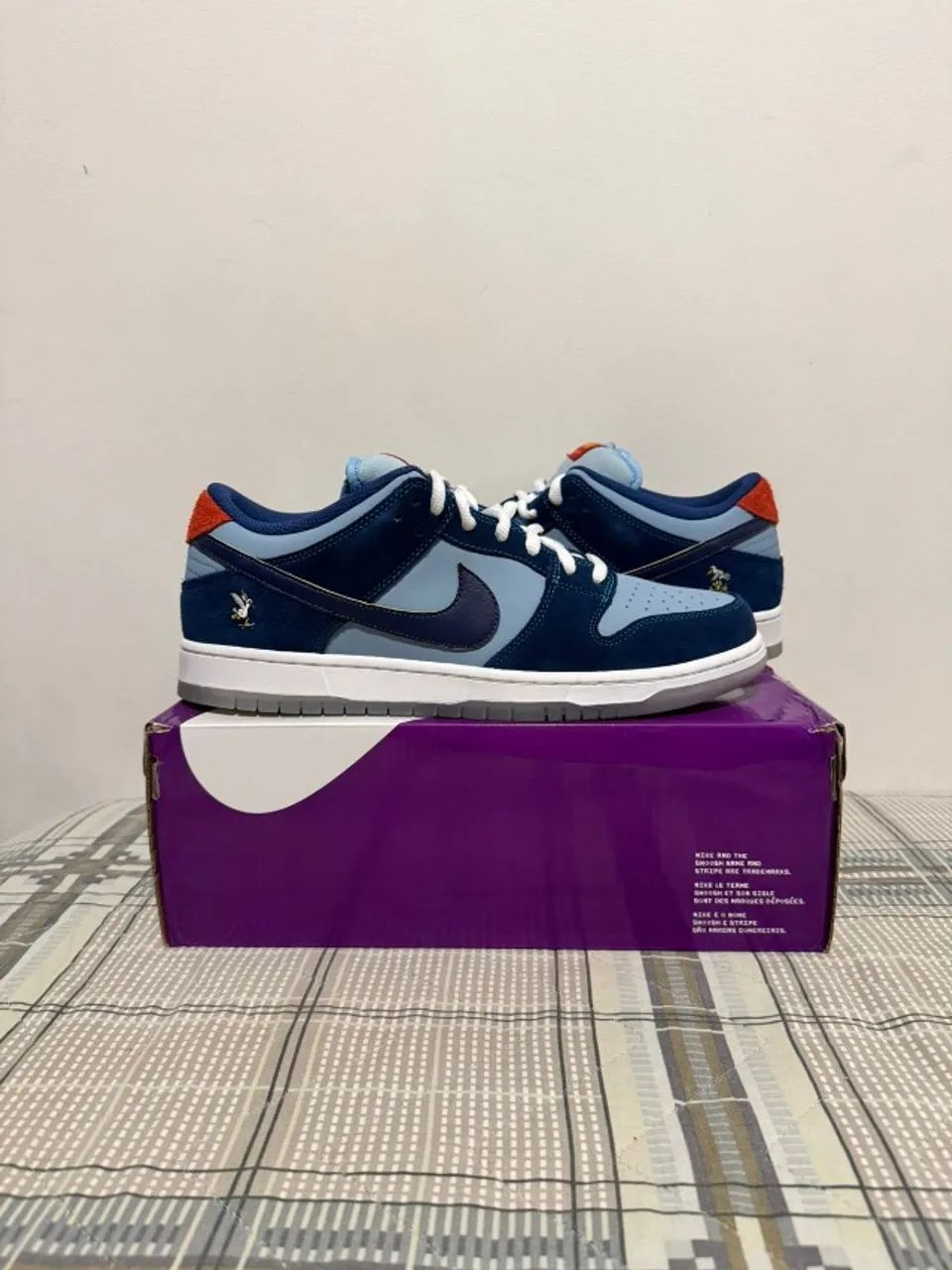 Tênis nike dunk low why so sad - Foto 2