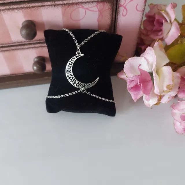 Bracelete Pulseira Arm Chain Boho Chic Lua Crescente - Foto 5