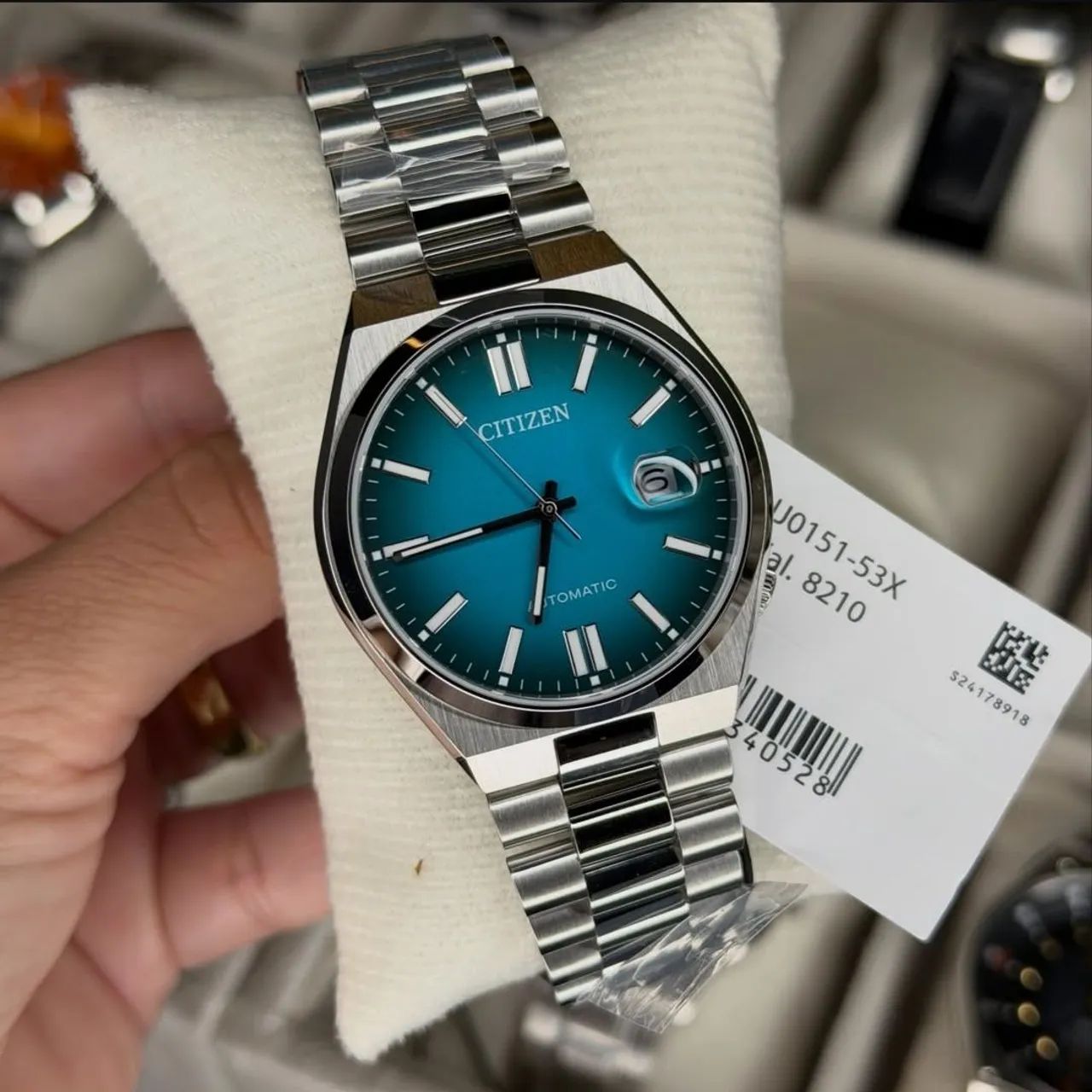 Citizen tsuyosa automático azul - Foto 2