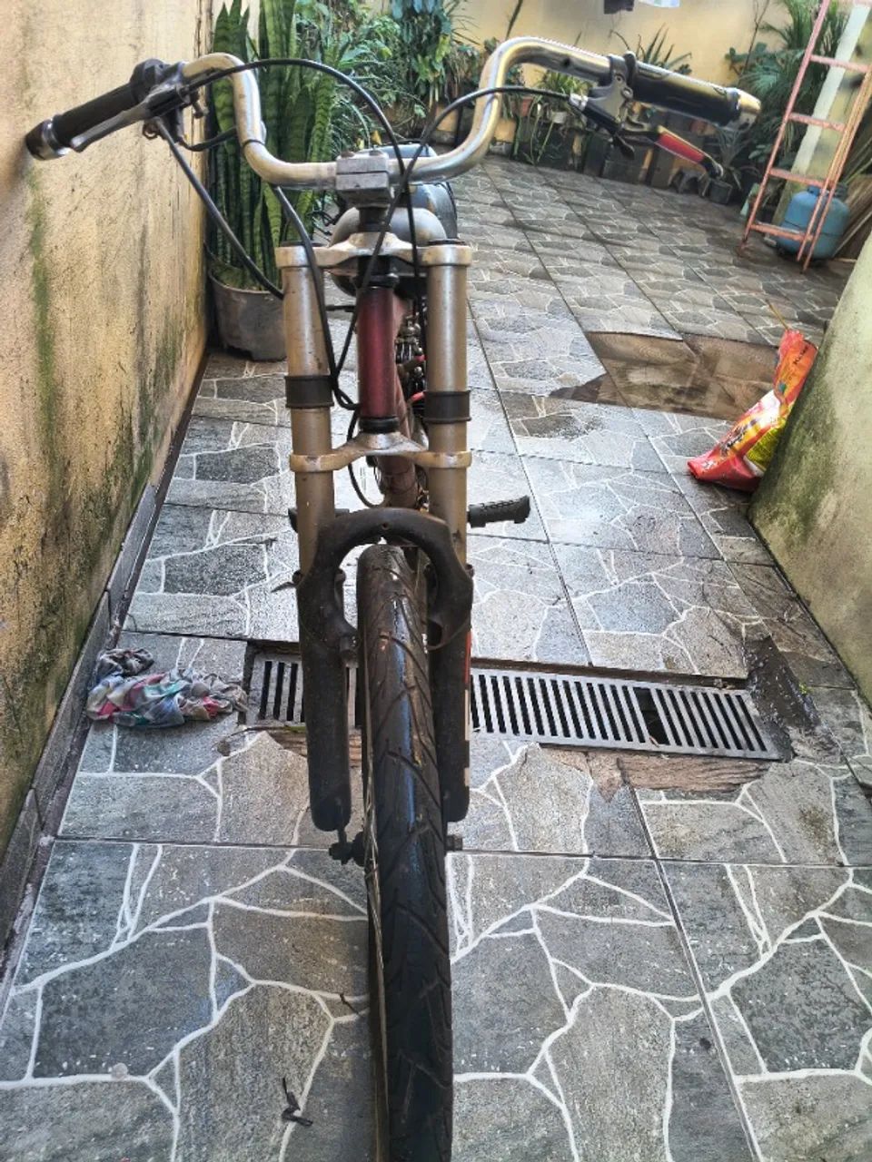 Motorizada 80cc aro 26 só colocar gasolina e rodar  - Foto 4
