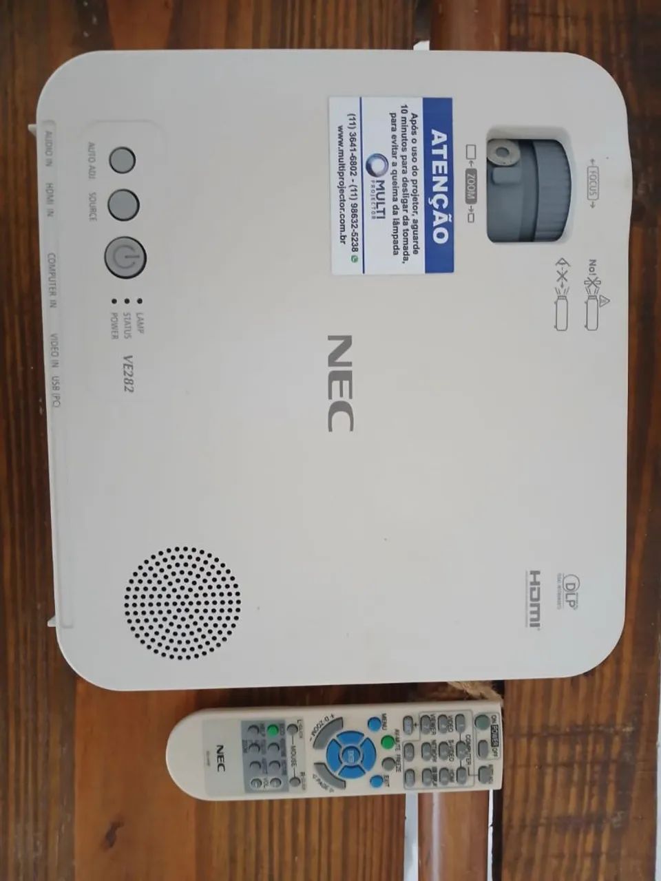 PROJETOR NEC VE282 - Foto 3