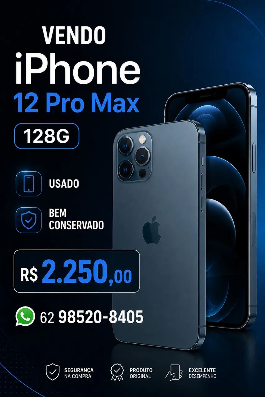 iPhone 12 Pro Max 128g usado 