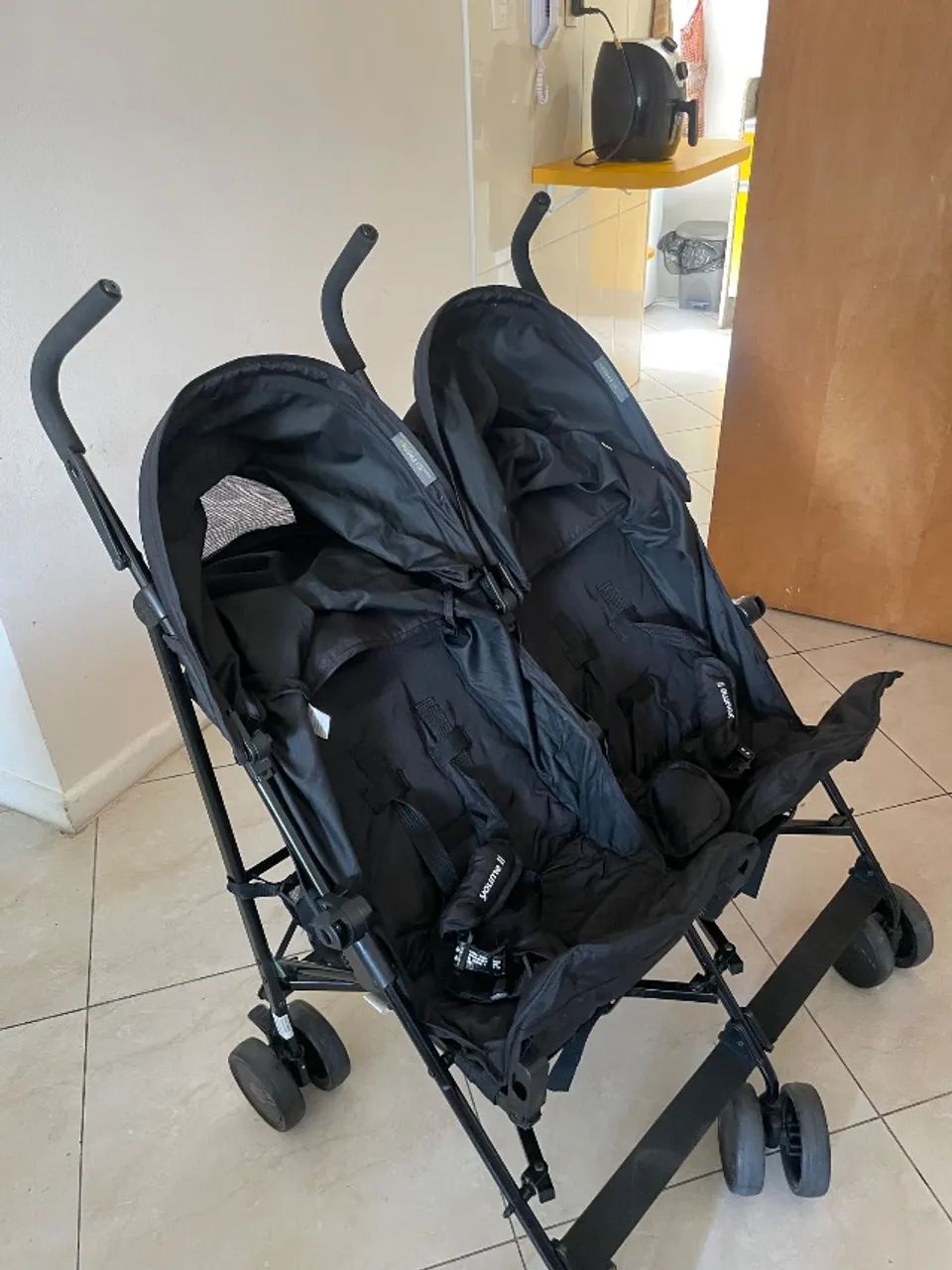 Carrinho duplo gêmeos  - Foto 4