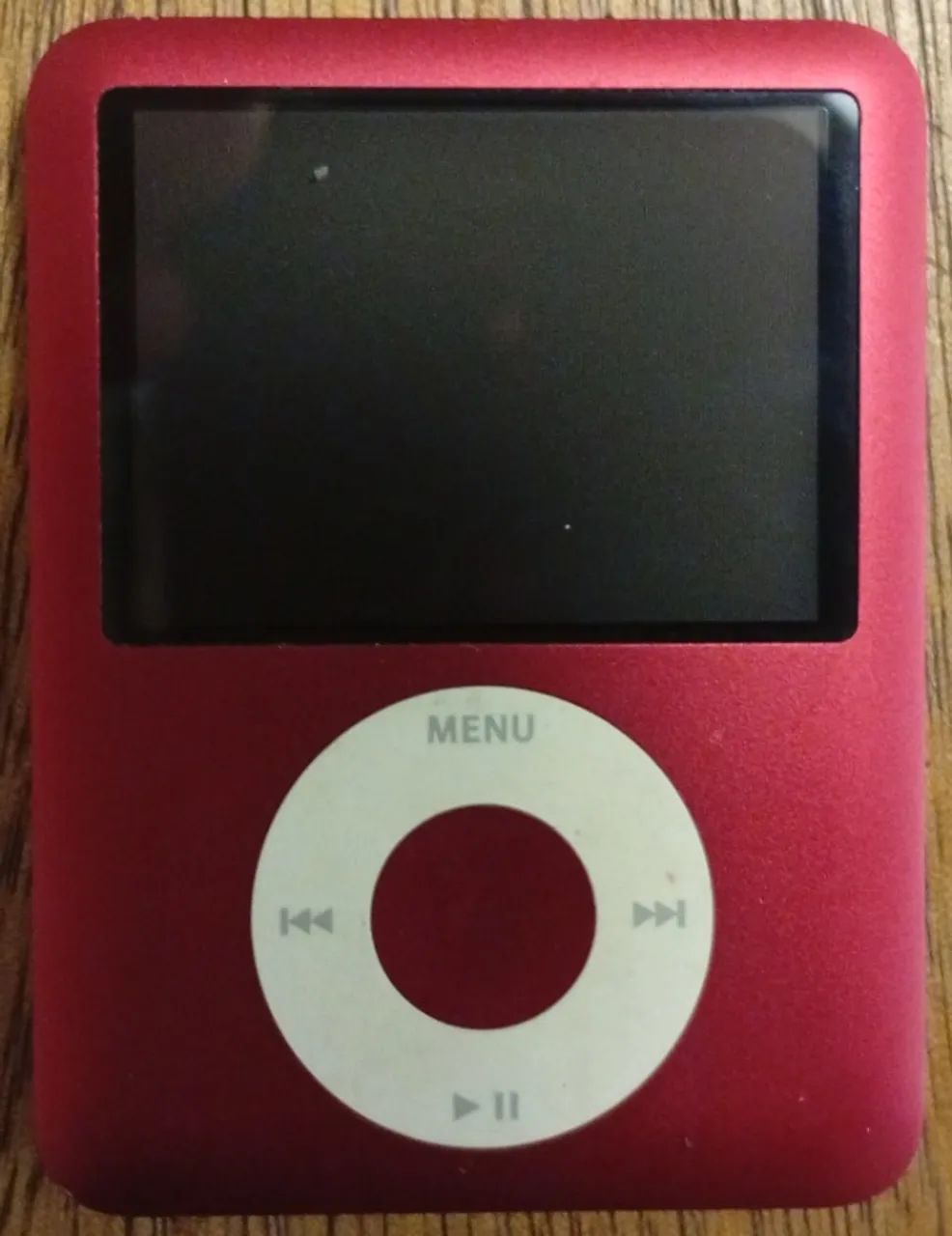 iPod nano 8gb 3ª geração - Edição Especial Product Red - modelo