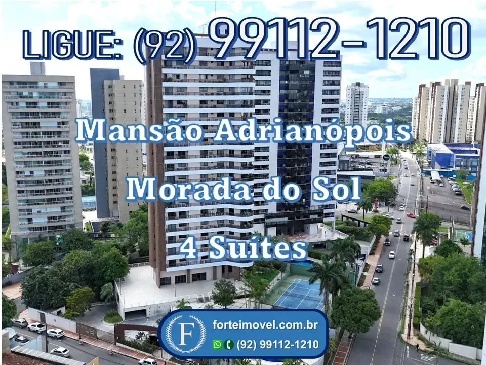 Mansão Adrianópolis Apartamento com 4 Suítes