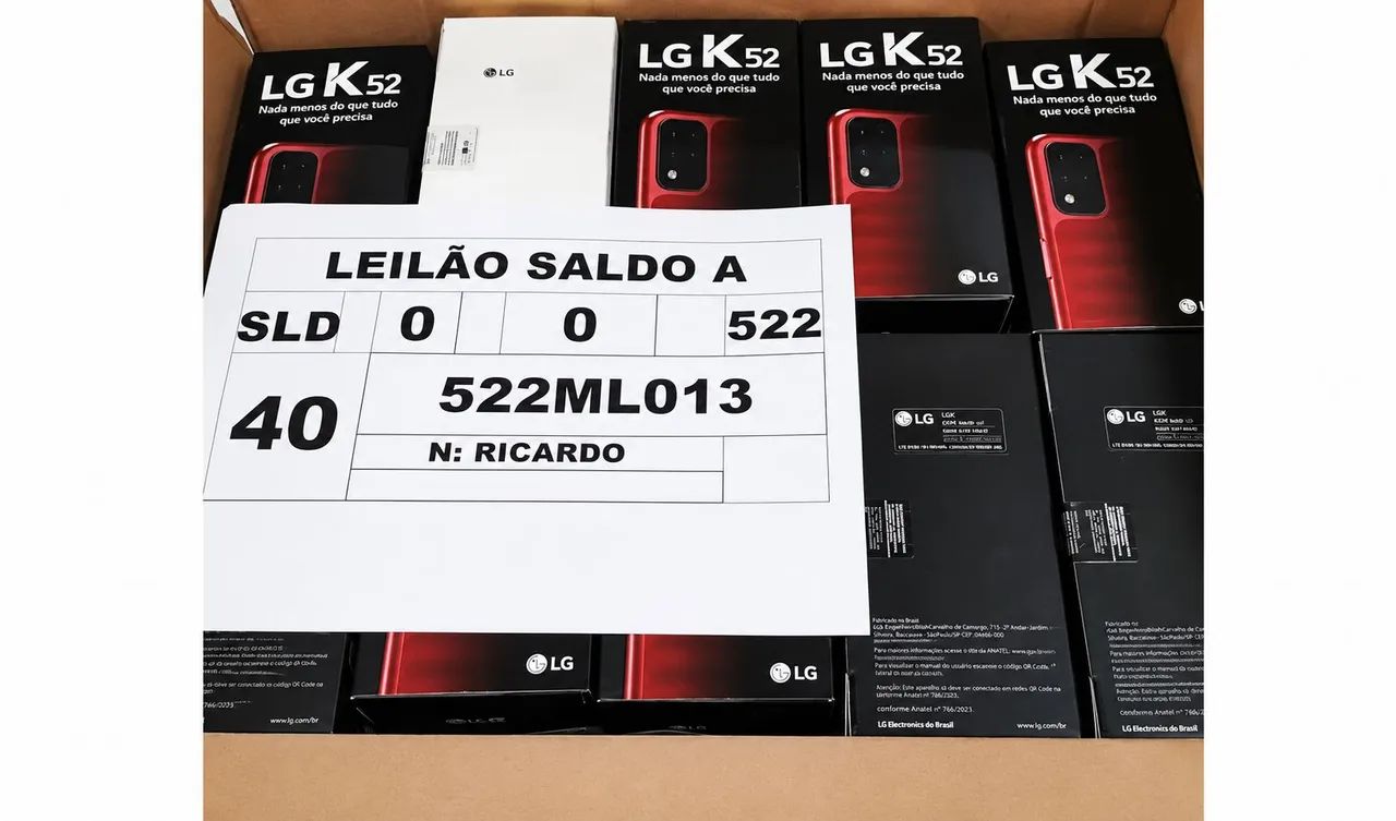  LG K52  NOVO NA CAIXA  - Foto 3
