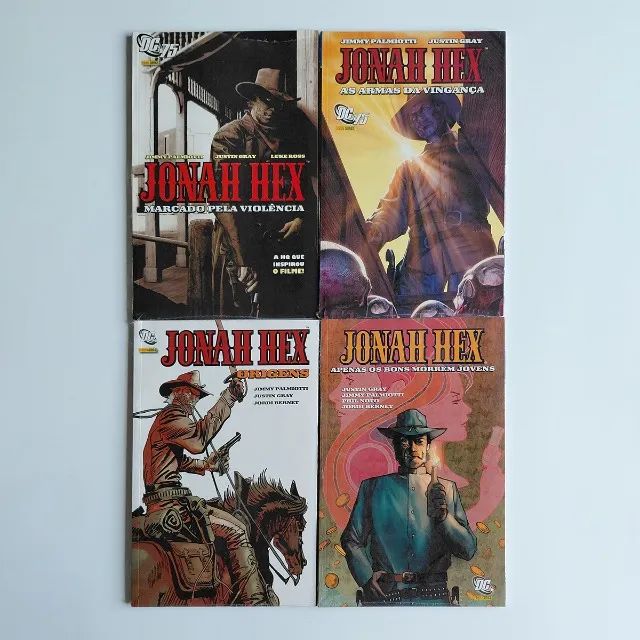 Jonah Hex 1 a 6 + Grandes Astros do Faroeste 1 e 2 - Novos e