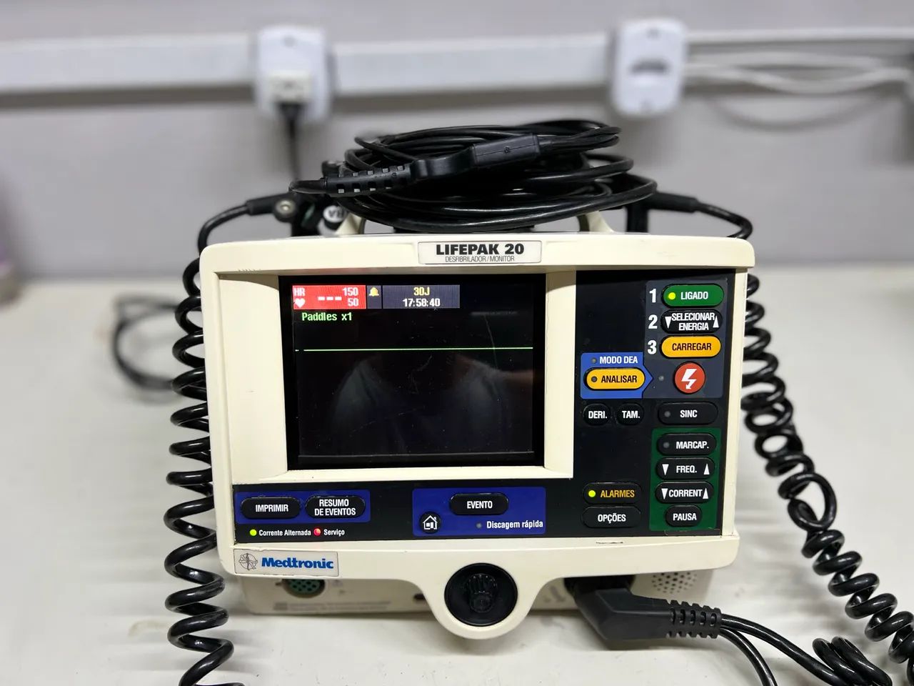 Cardioversor Lifepak 20  - Foto 2