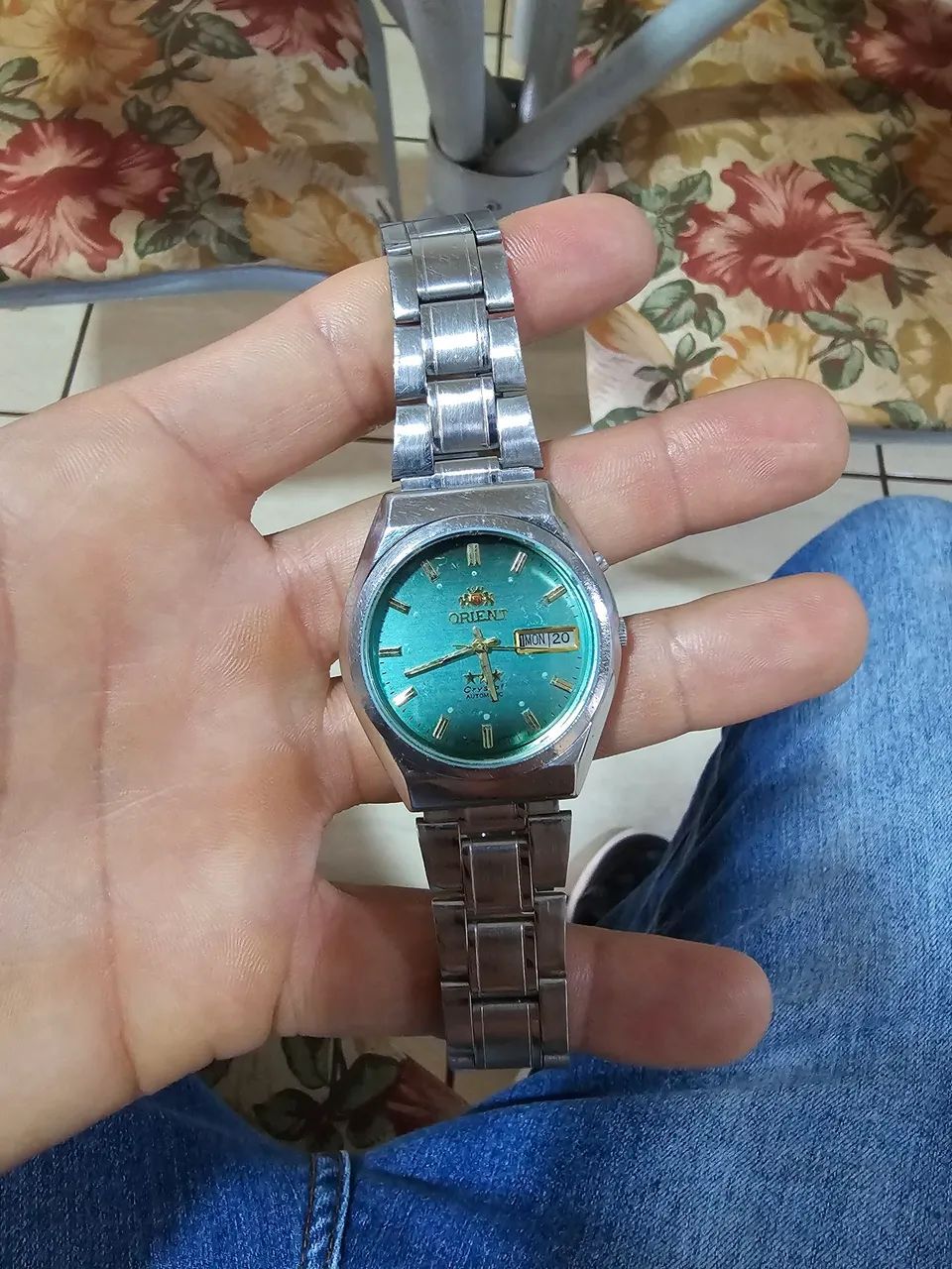 Relógio Orient 3 estrelas automático. - Foto 3