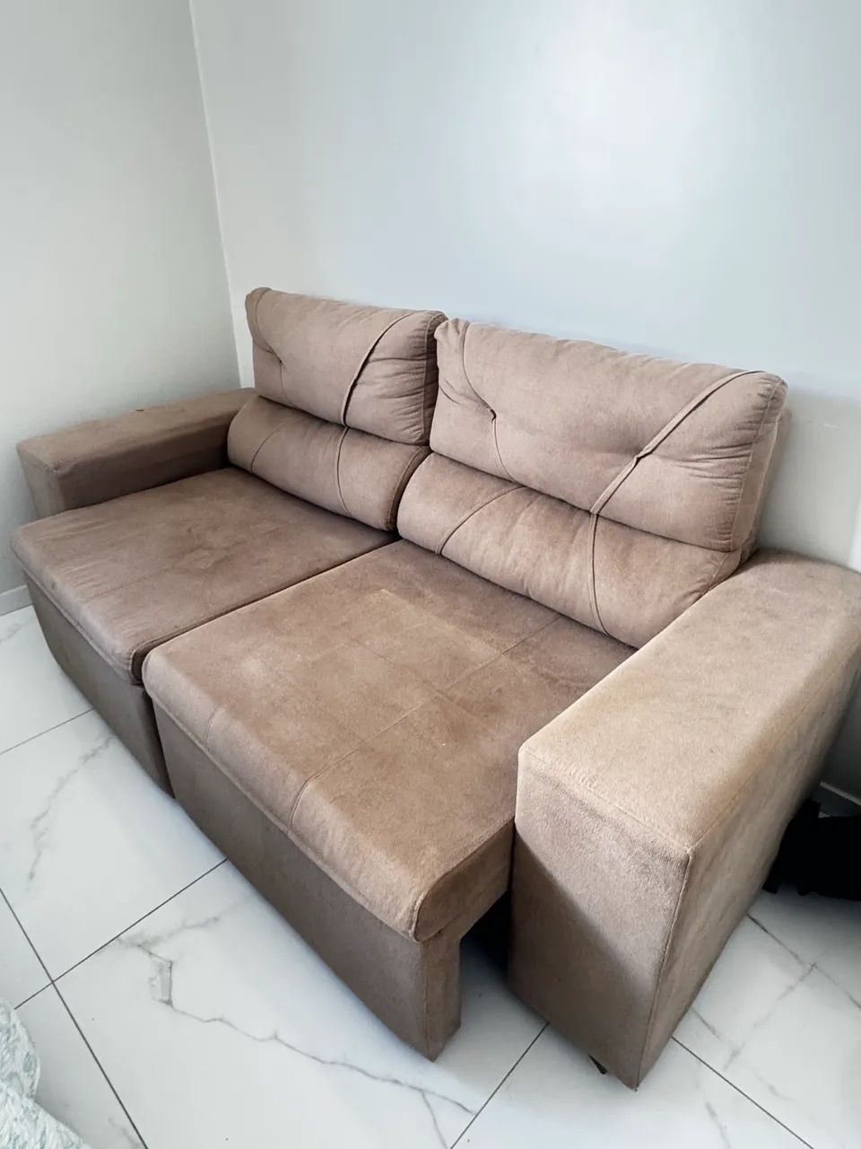 Sofá Retrátil/Reclinável 3 Lugares - Foto 3