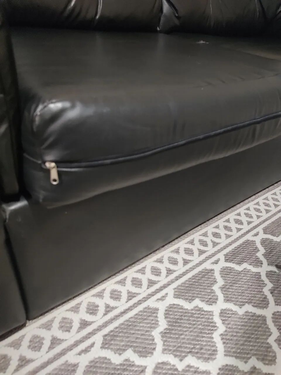 Sofa cama em couro  - Foto 4