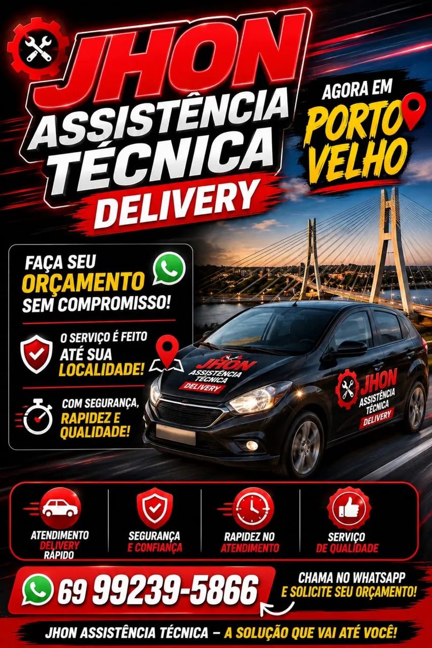 Jhon Assistência Técnica ? delivery ?