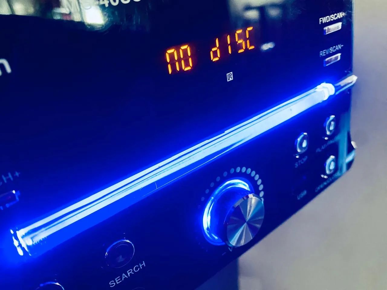 Leitor de CD/DVD bluetooth MP3 fim USB rádio mini system  - Foto 4