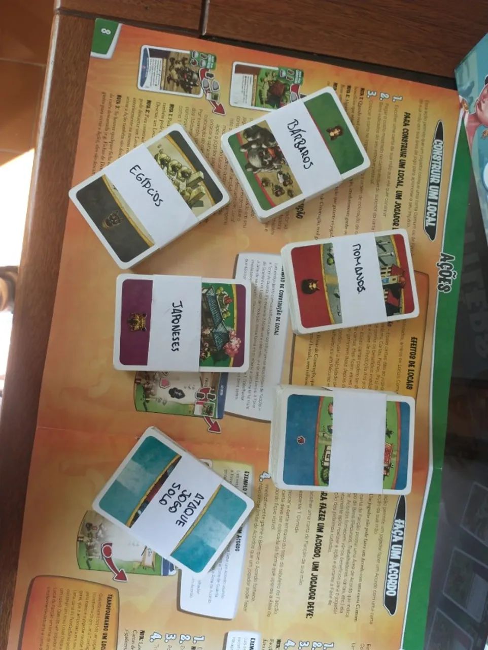 Imperial Settlers: A Ascensão de um Império jogo de Tabuleiro - Foto 4