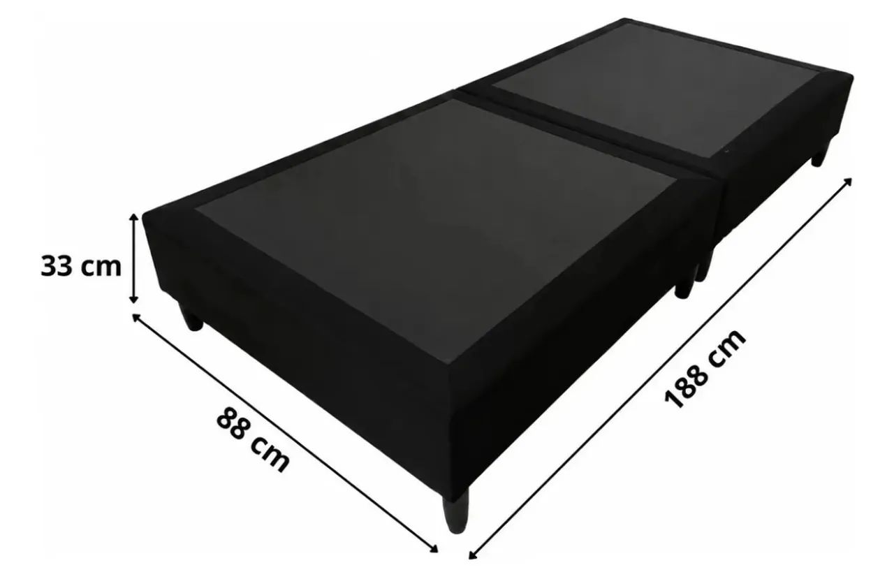 Cama box dobrável solteiro  - Foto 3