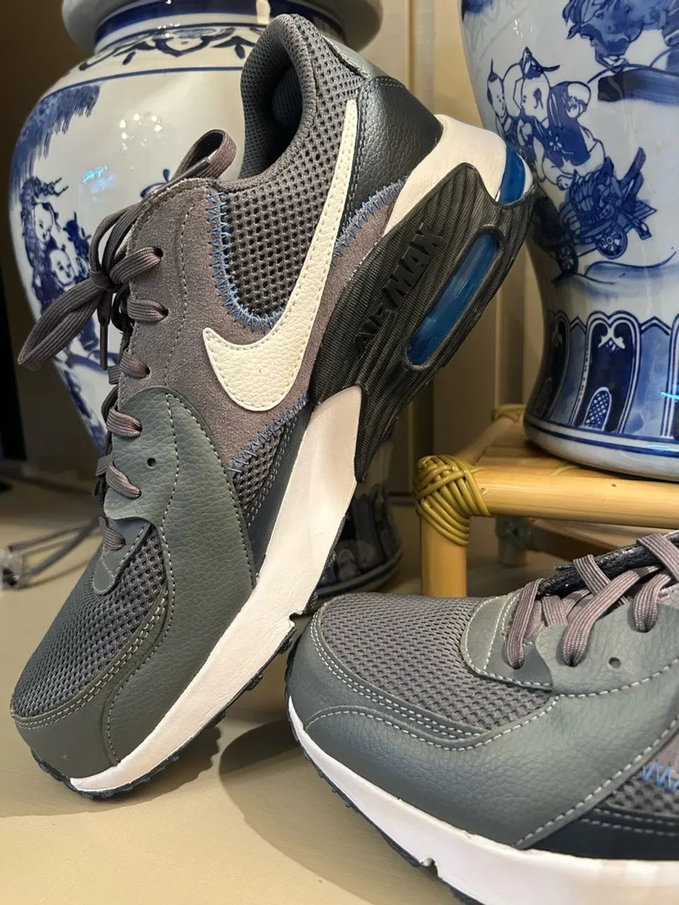 Tênis Air Max Cinza 