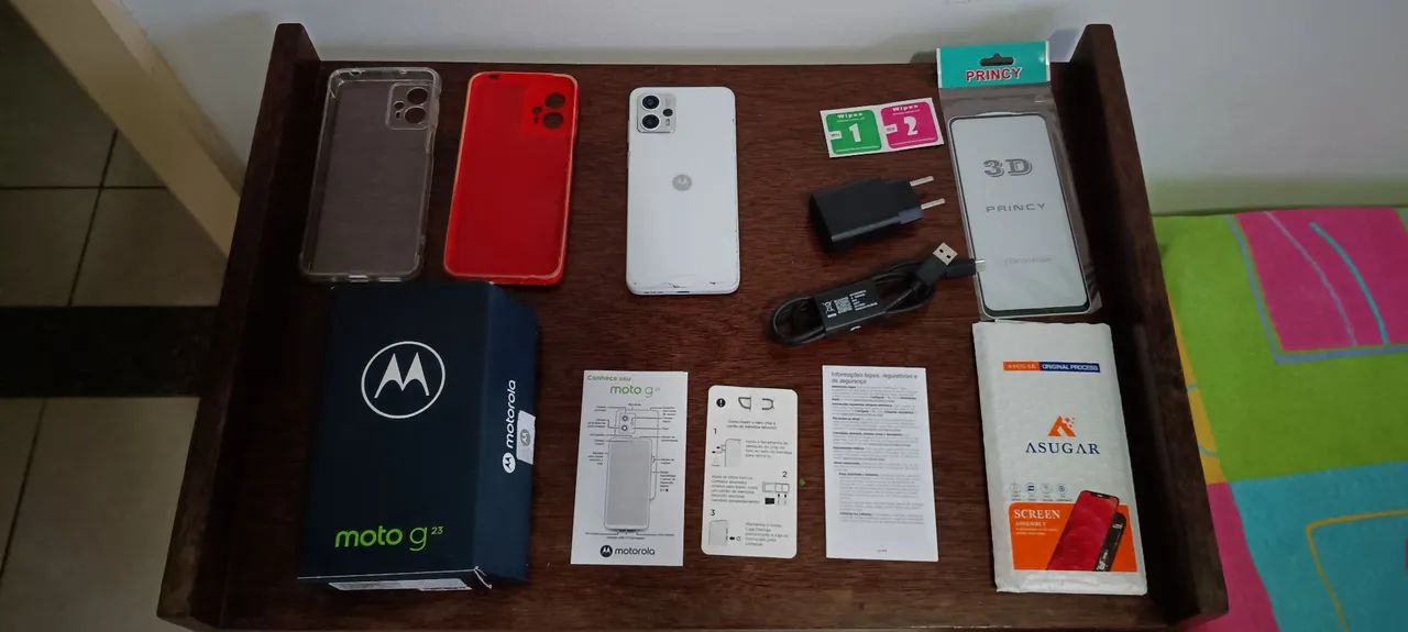 moto g23 128GB branco - Foto 3