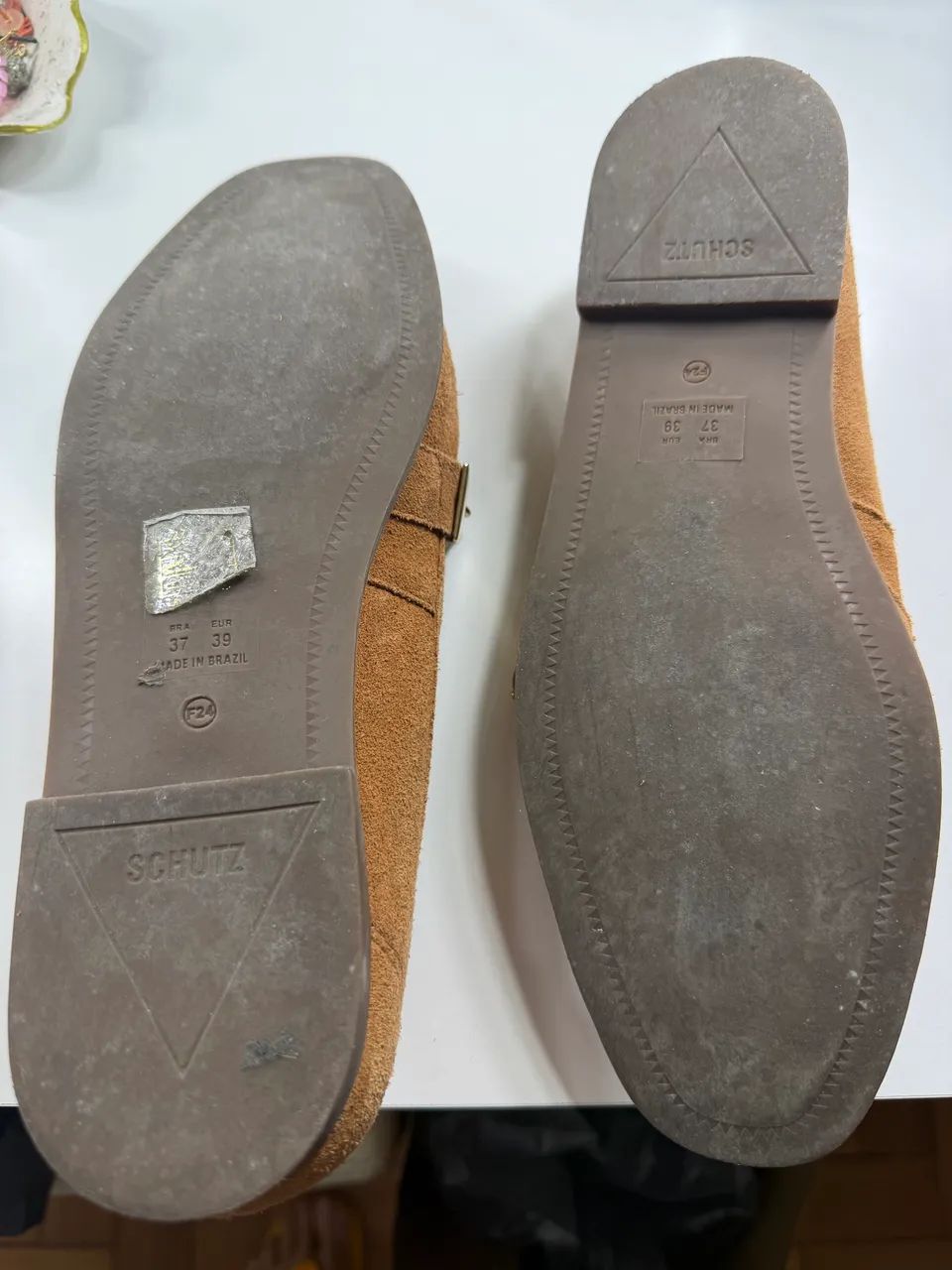 Mocassim schutz caramelo tam 37 - Foto 5