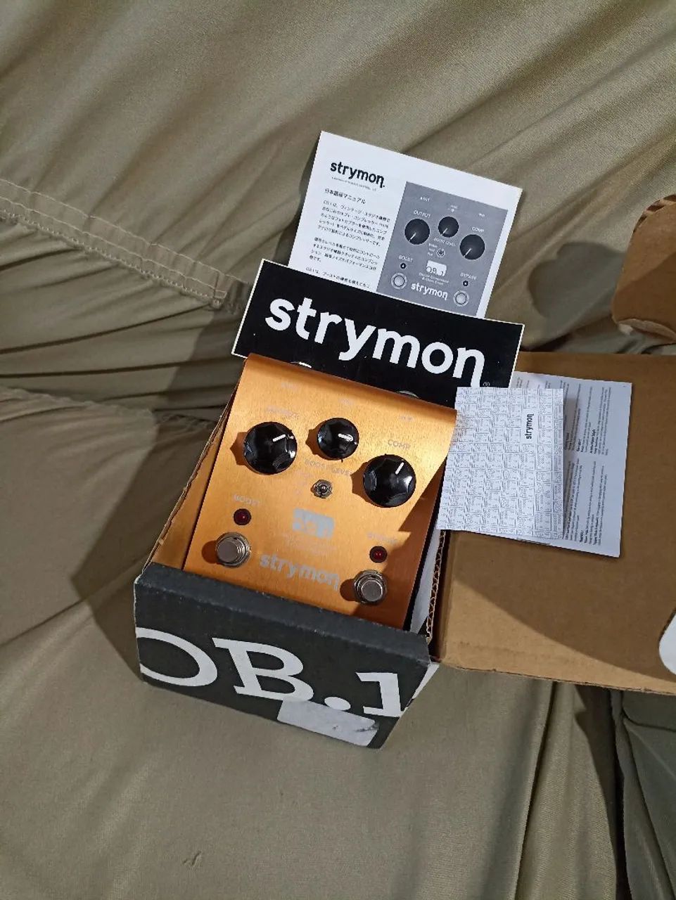 Strymon Optical Compressor & Clean Boost OB1/ uad / Kemper