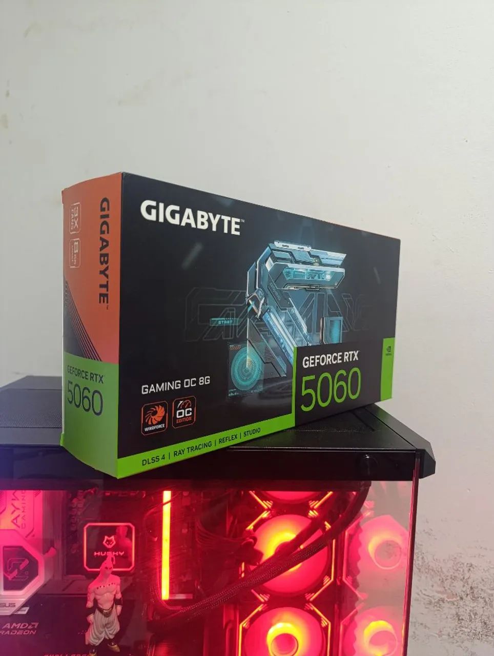 Placa de vídeo Rtx 5060 triple Fan lacrada - Foto 2
