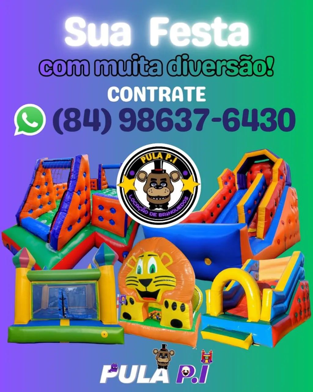Aluguel de brinquedos 