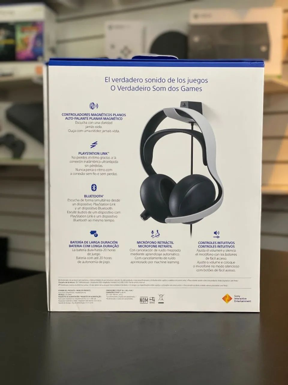 HEADSET Sony Pulse Elite Branco (NOVO) - Foto 3
