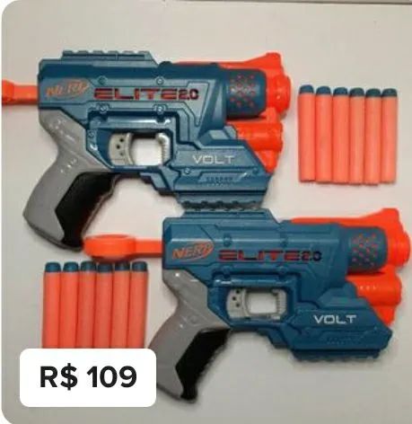 Nerf Volt elite 2.0 kit com 2 unidades 