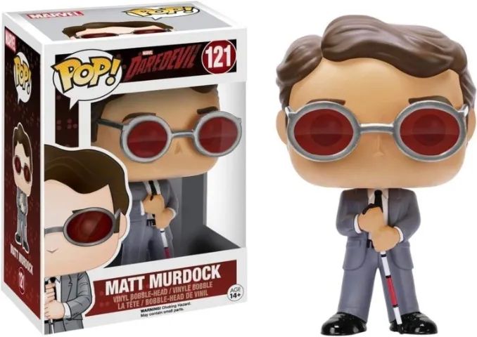 Funko Pop Matt Murdock (Daredevil #121 ) ? RARIDADE PARA COLECIONADORES - ÚLTIMA UNIDADE!