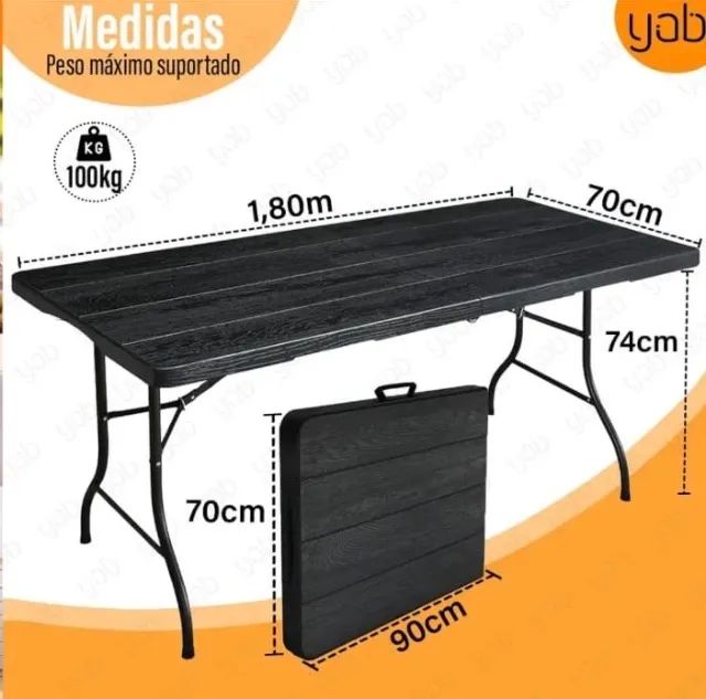 Mesa dobrável 