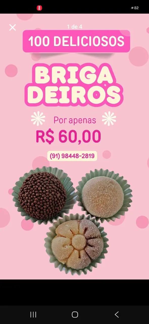 Vendo Cento de Brigadeiros