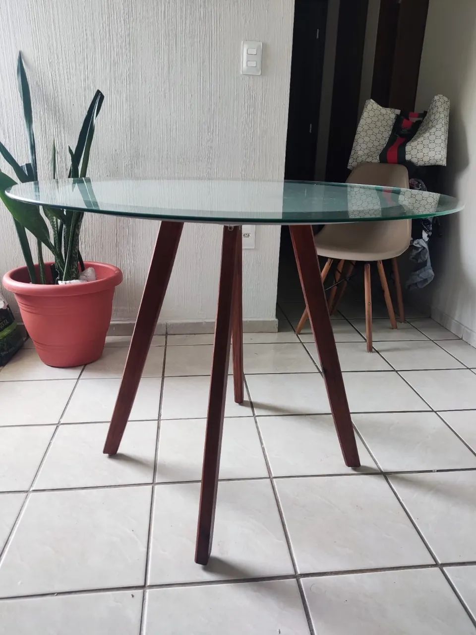 Mesa rendonda 1 metro e 20 centímetros  - Foto 2