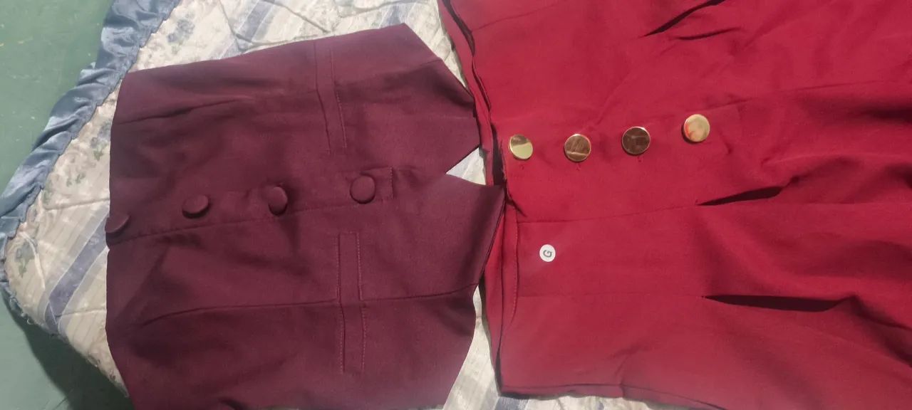 Calca pantalona com cropeed tomara que caia - Foto 3