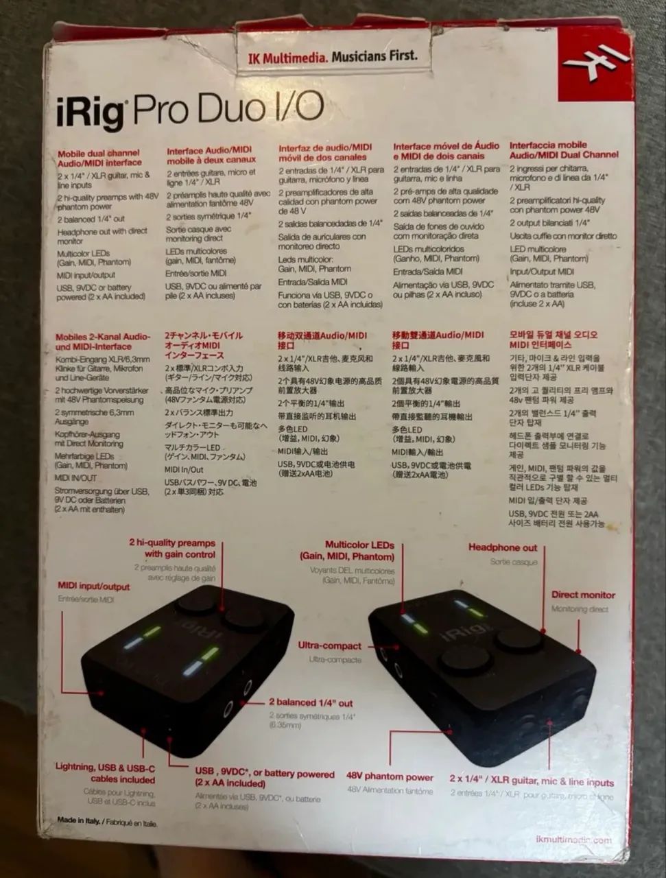 Irig pro duo i/o IK Multimedia - Foto 5