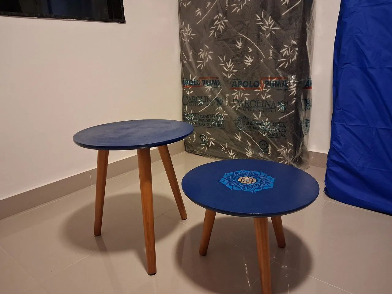 Par de mesinhas canto e centro - Foto 2