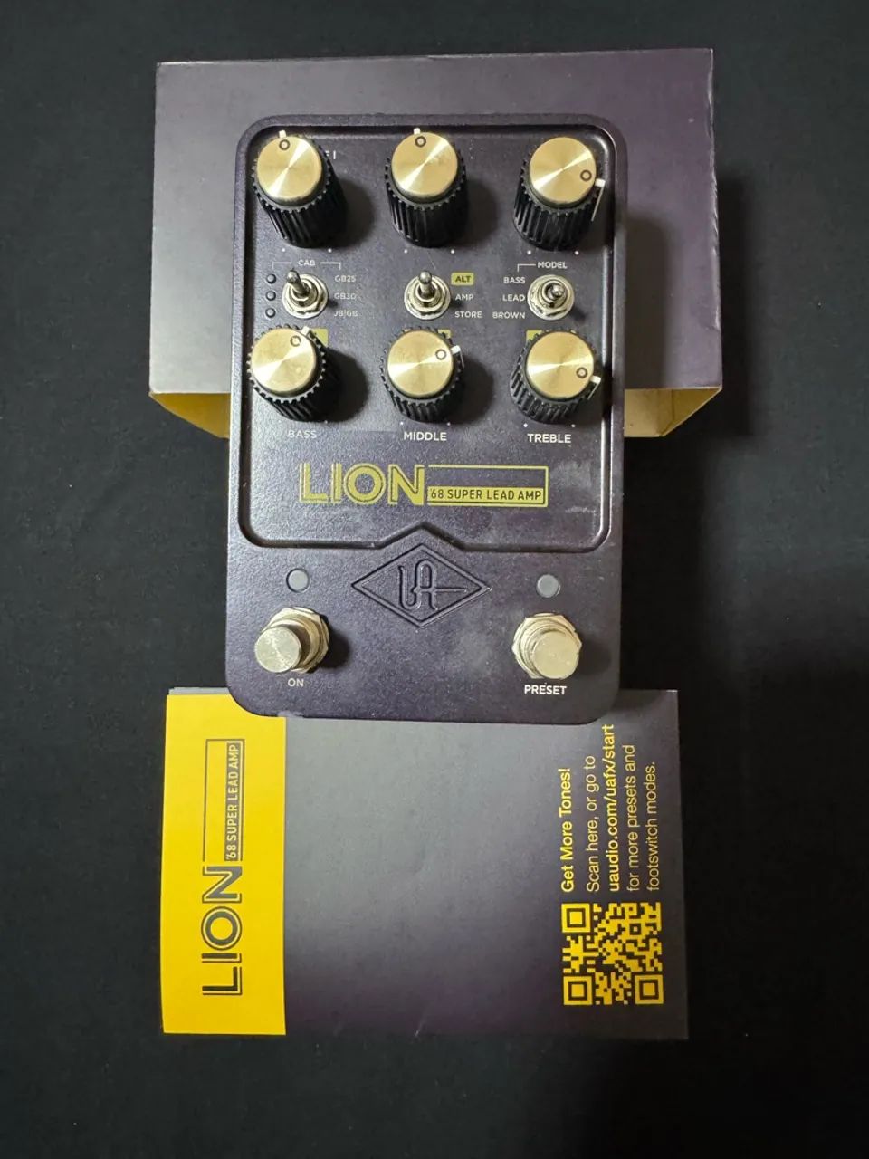 Pedal para guitarra UAFX Lion '68 Super Lead Amp - Instrumentos