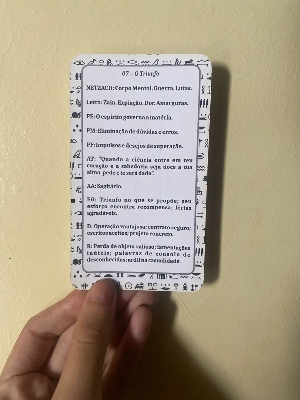 tarô egípcio - Foto 4