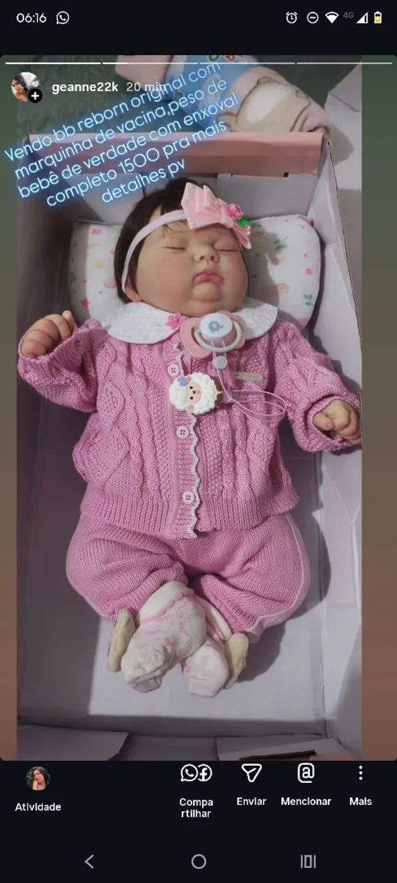 Bebê reborn  - Foto 3