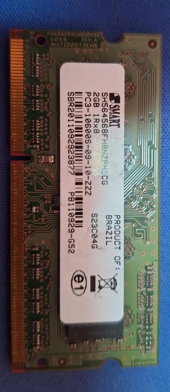 Memória Ram 2 Gb DDR3 de notebook Smart - Foto 2