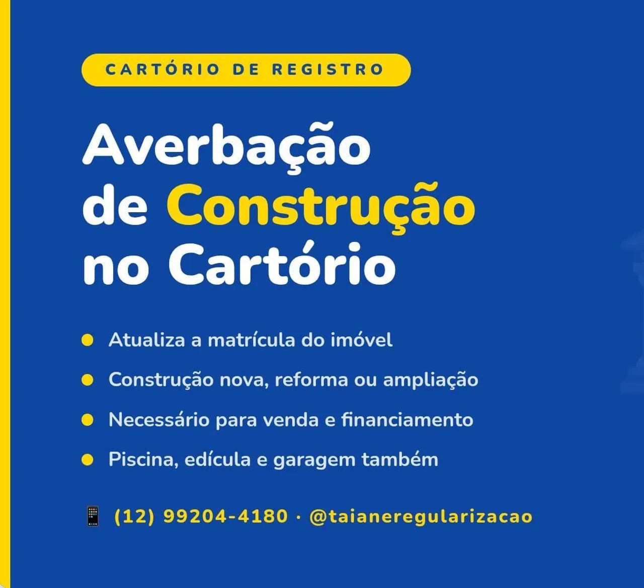 Averbação em cartório 