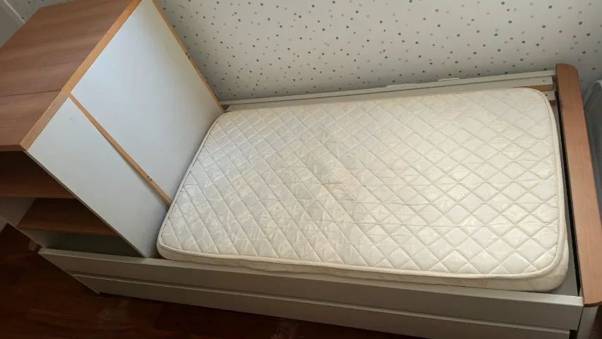 Mini Cama + Cômoda + Cama Solteiro Auxiliar  - Foto 3