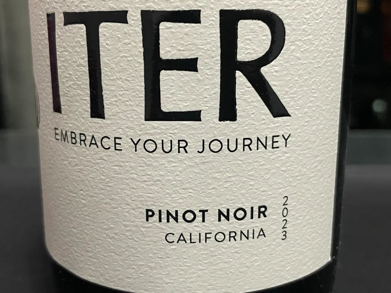 Vinho tinto Iter Pinot Noir 