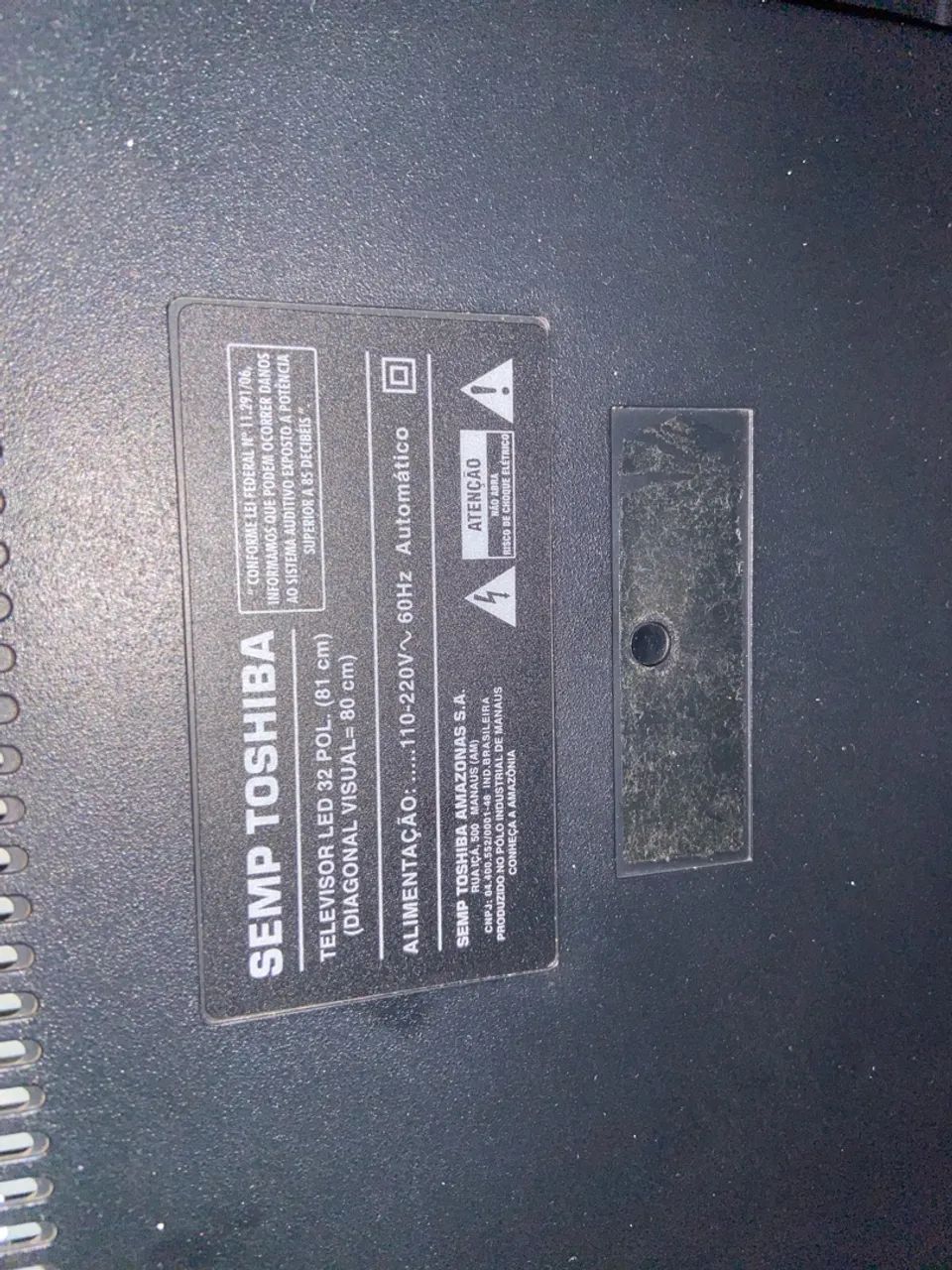 TV SEMP TOSHIBA 32P - ÓTIMO ESTADO - Foto 3