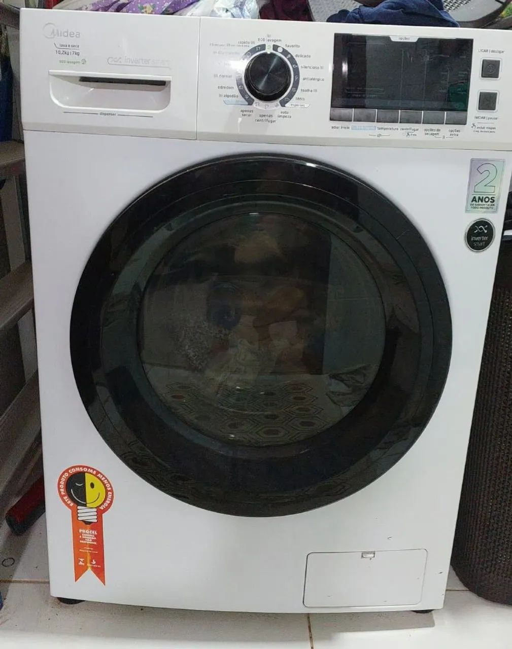 Lava e Seca Midea (Problemas placa do motor)