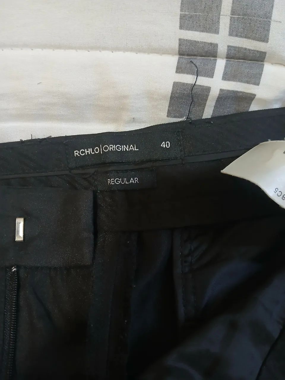 Calça preta alfaiataria tam 40  - Foto 3