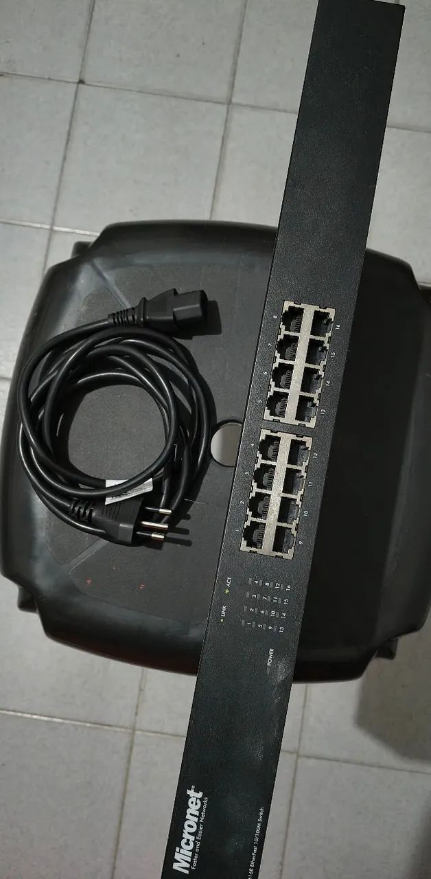 Switch 16 Portas Gigabit 10/100M Micronet