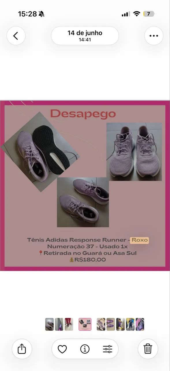 Tênis Adidas Runner - 37