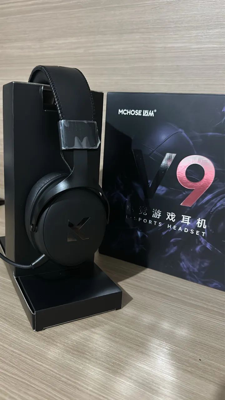 Headset Gamer Sem Fio Mchose V9 - Foto 4