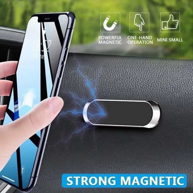 Suporte Magnético para Celular Carro Universal Alpha Gold  - Foto 2