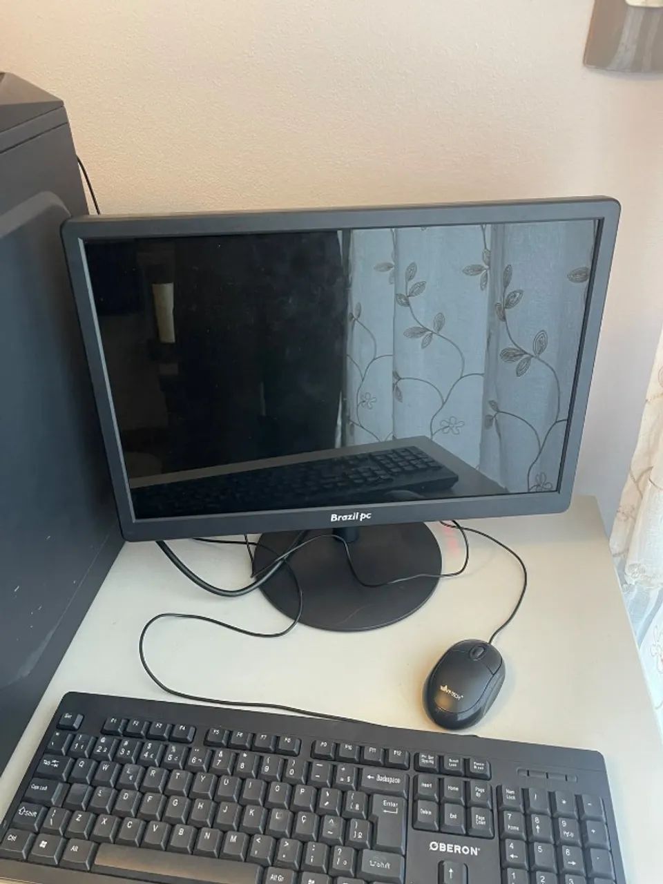 Monitor + teclado + mouse + Cabos de alimentação - Foto 4